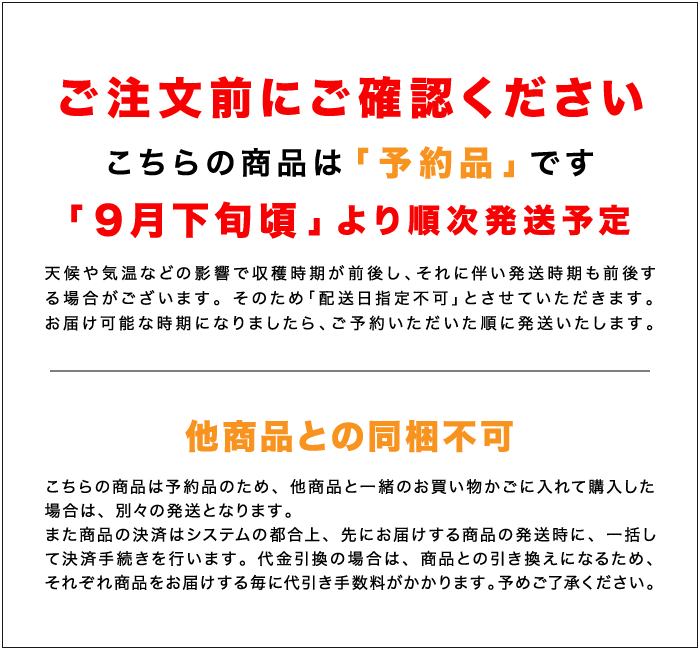 発送時期