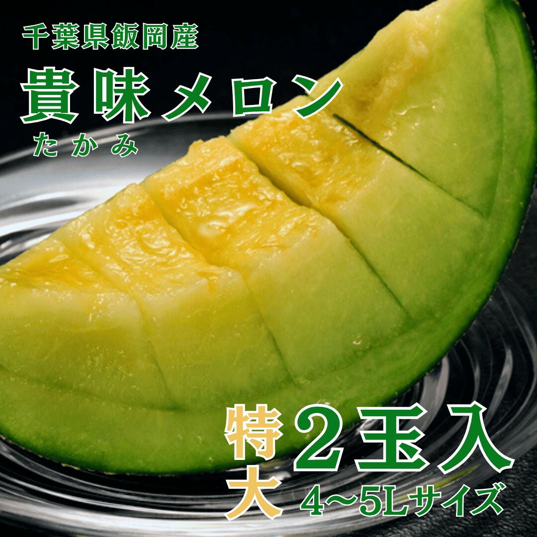 千葉県飯岡産貴味メロン